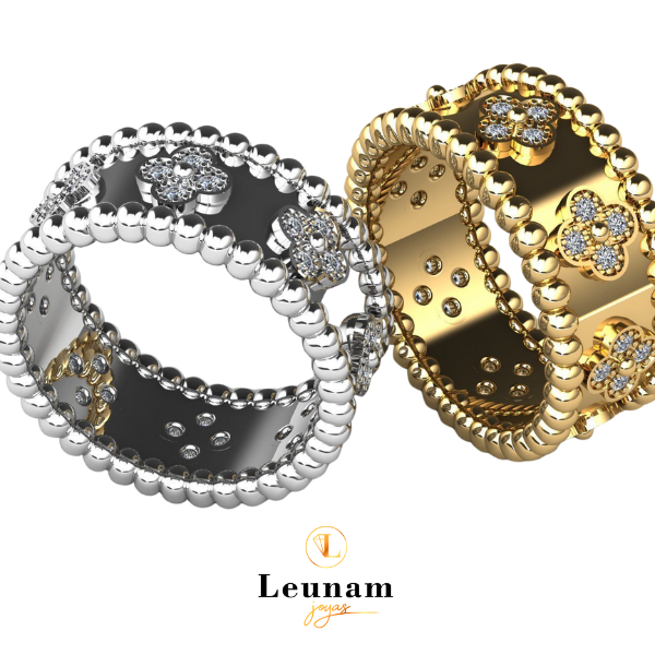 Van Cleef Anillos de bodas en oro 18k.
