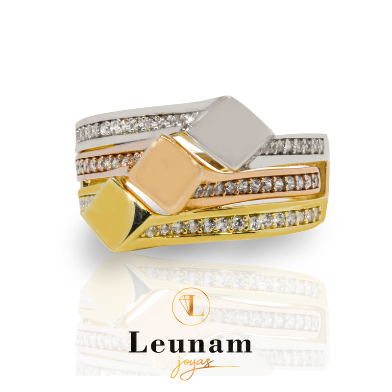 Anillo de compromiso Diseño Luth/2 – Leunam Joyas