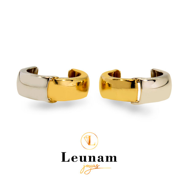❤️ Aro de oro 18kt. Diseno argolla Bi Color