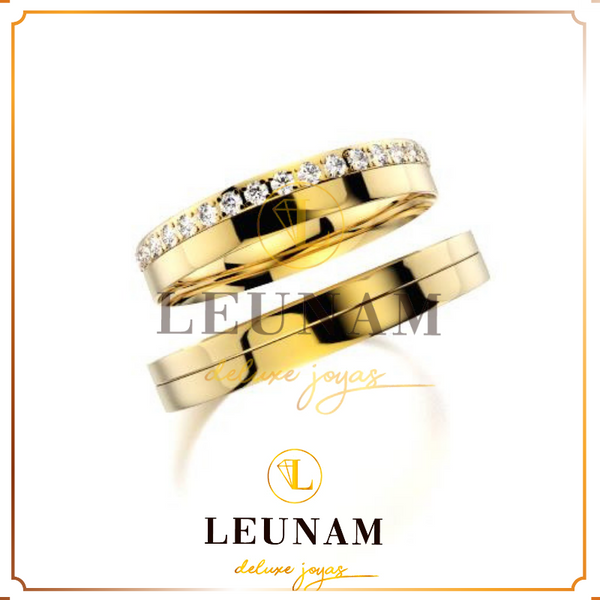 Anillos de bodas Paraguay 18kt