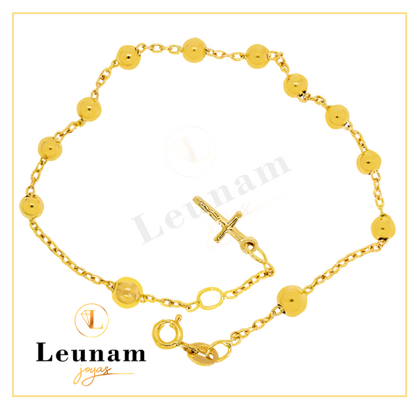 Rosarios en oro 18kt Pulsera